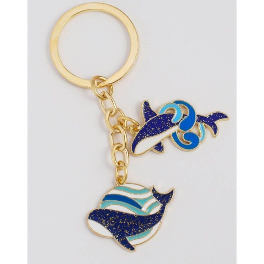 Whale 🐳 Charm Keychain   *2/12$